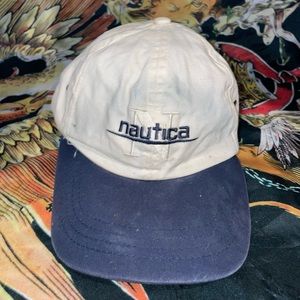 Vintage Nautica strapback hat